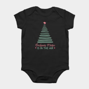 Christmas Magic is in The Air Baby Bodysuit